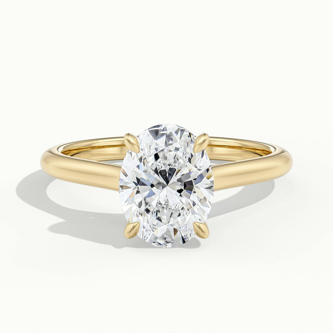 Nadia Oval Solitaire Engagement Ring