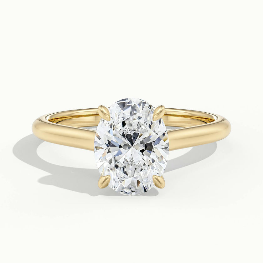 Nadia Oval Solitaire Engagement Ring