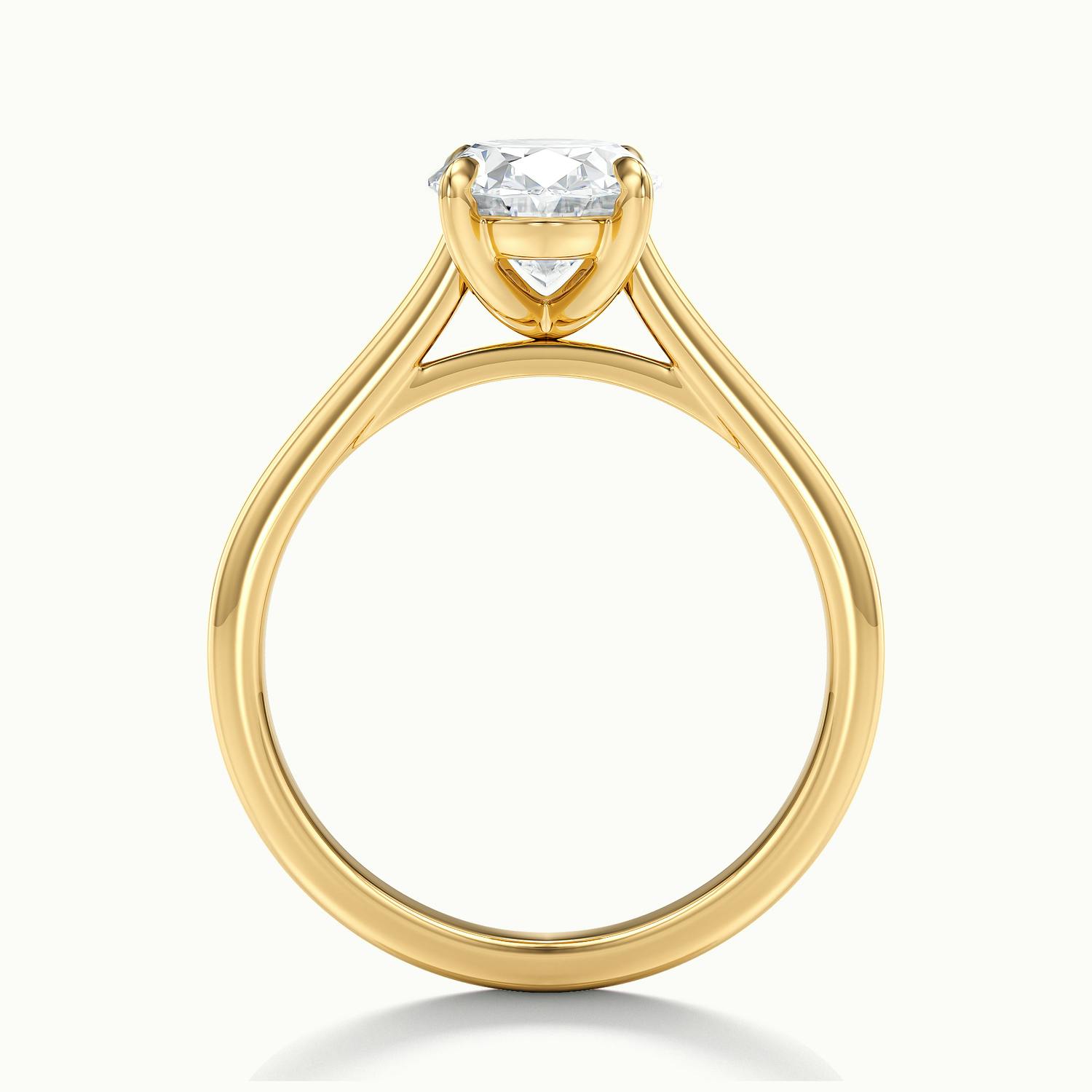 Nadia Oval Solitaire Engagement Ring