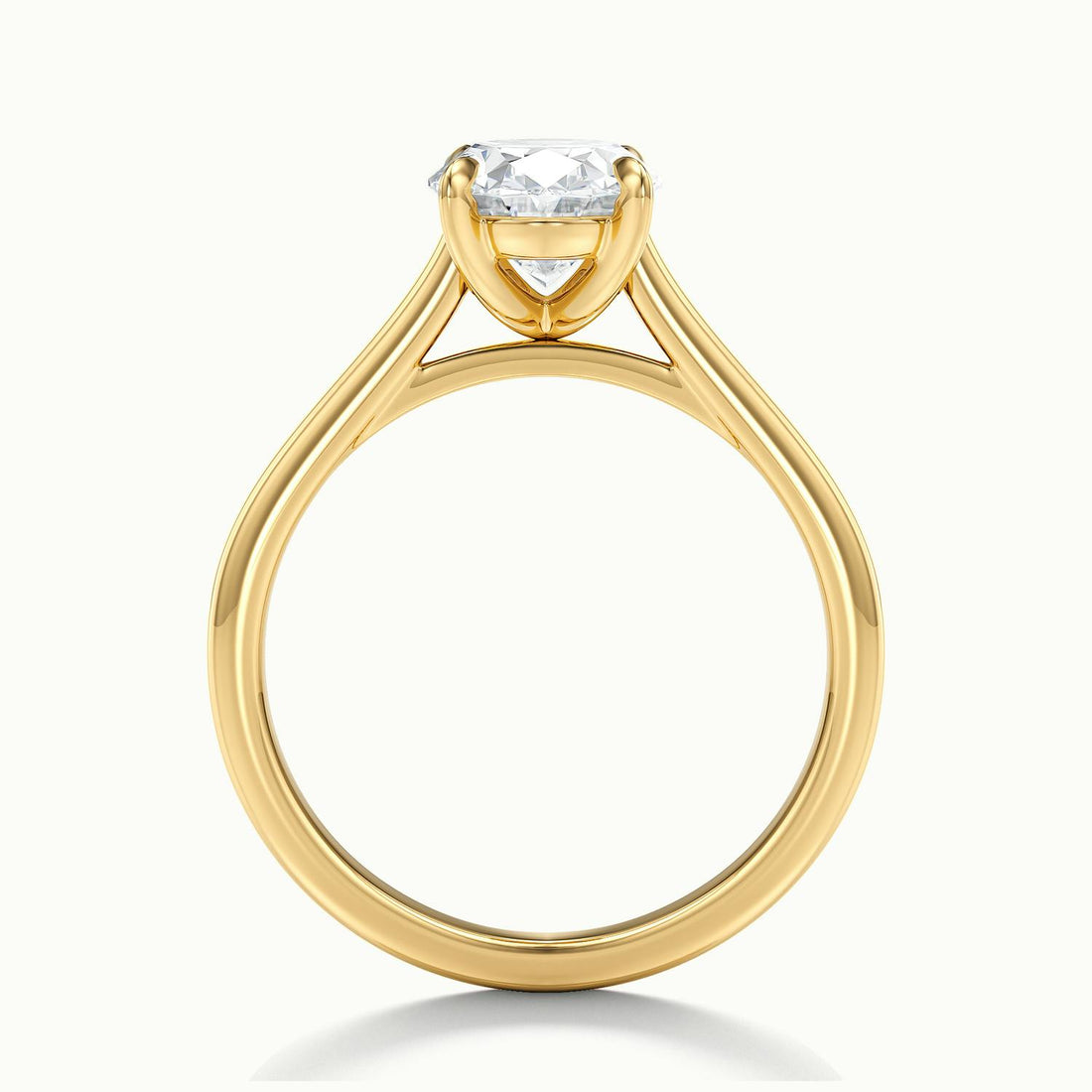 Nadia Oval Solitaire Engagement Ring