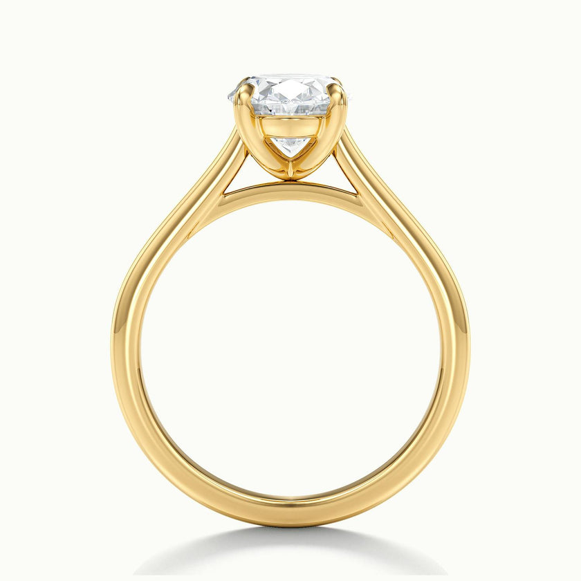 Nadia Oval Solitaire Engagement Ring
