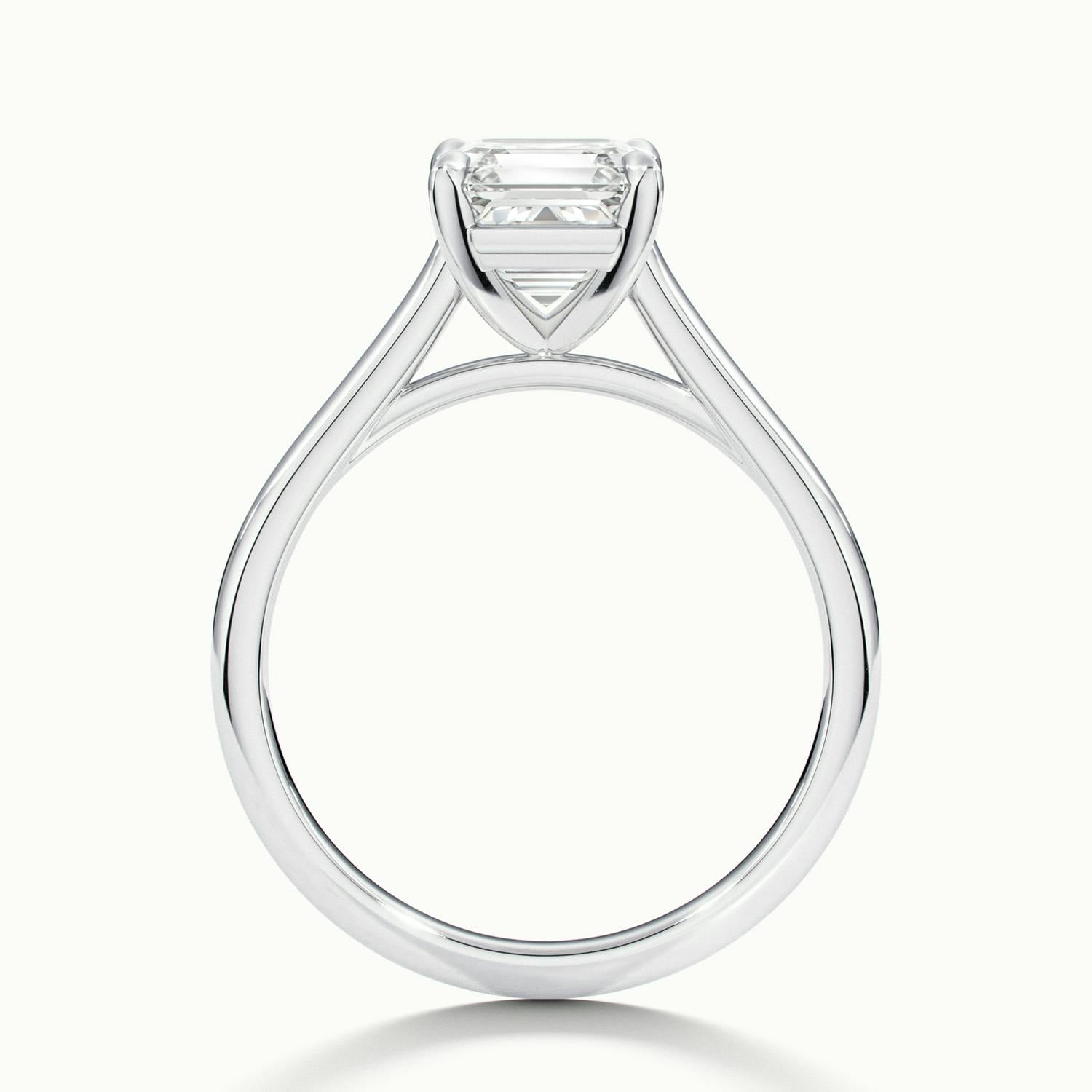 Nadia Asscher Solitaire Engagement Ring
