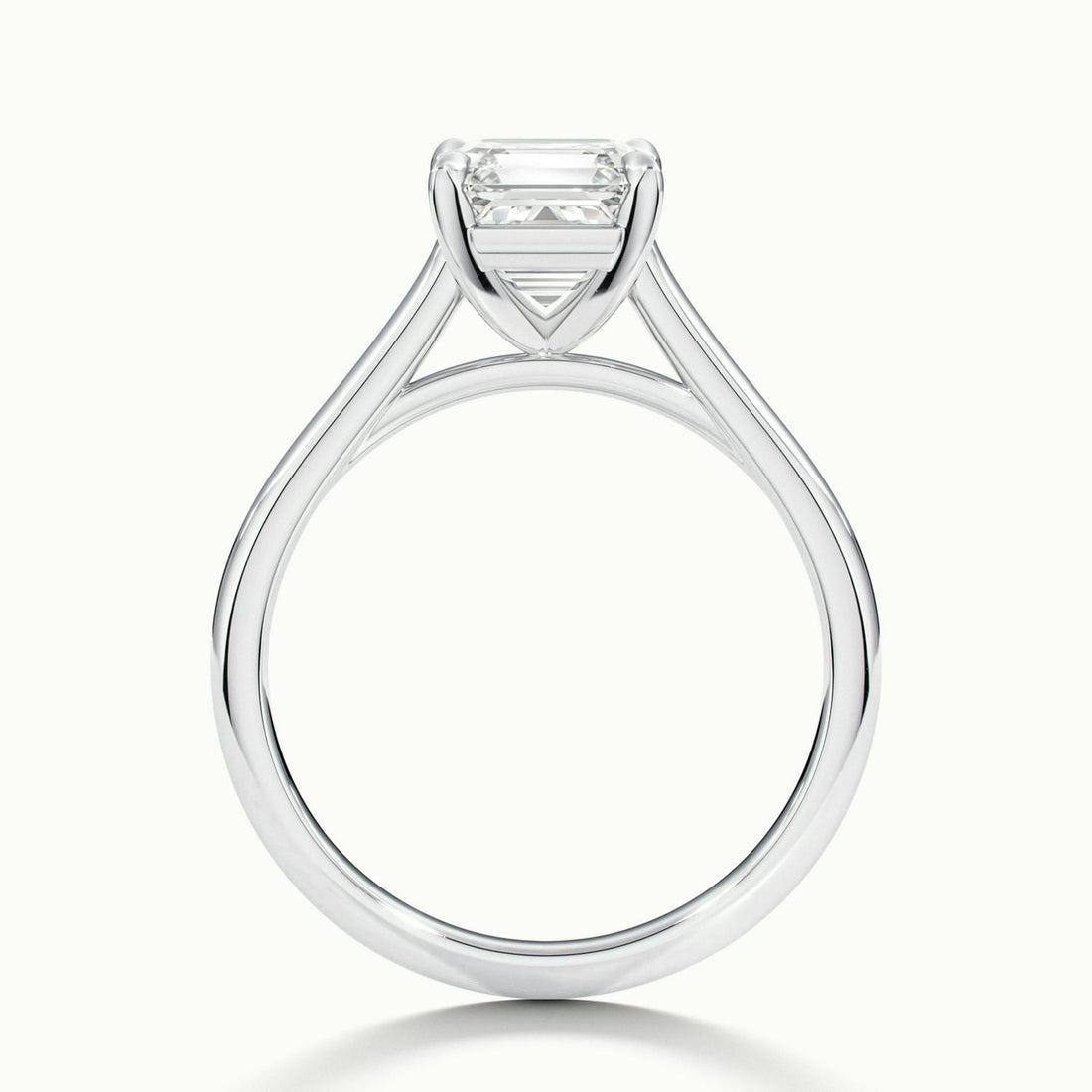 Nadia Asscher Solitaire Engagement Ring