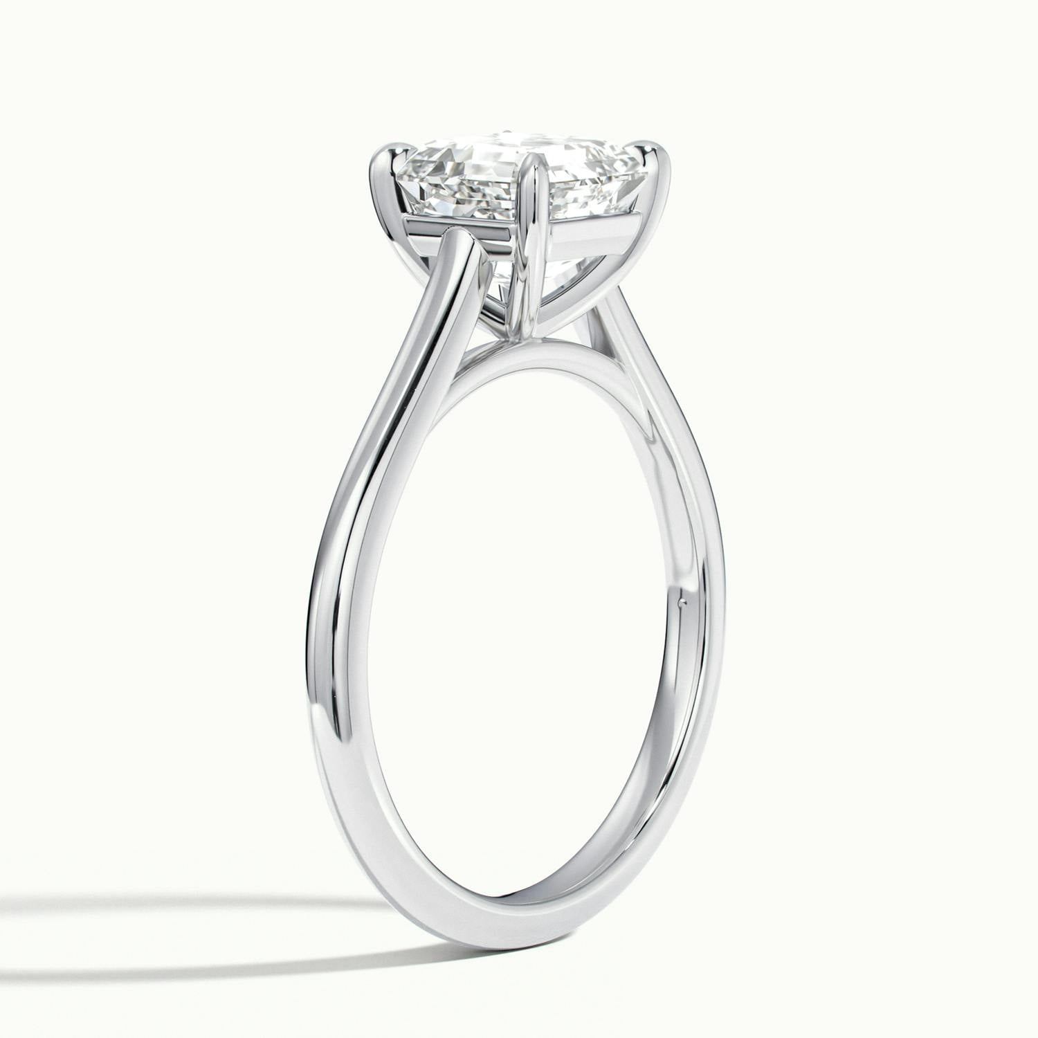 Nadia Asscher Solitaire Engagement Ring