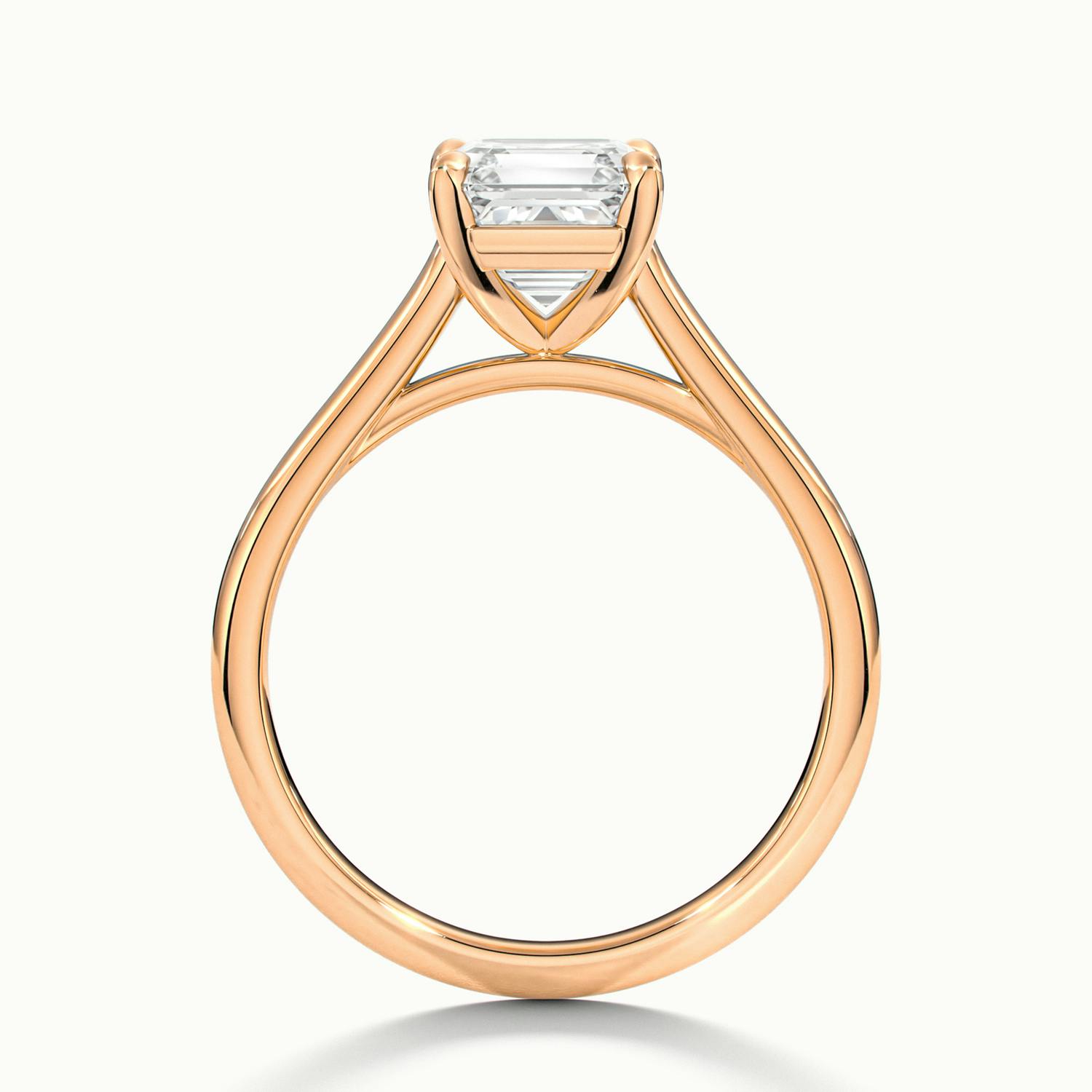 Nadia Asscher Solitaire Engagement Ring