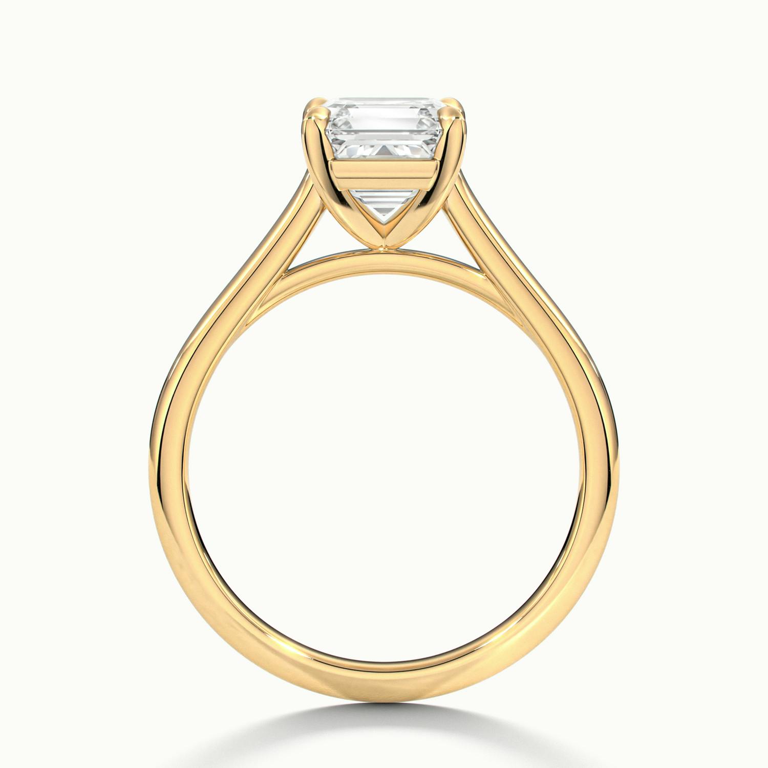 Nadia Asscher Solitaire Engagement Ring