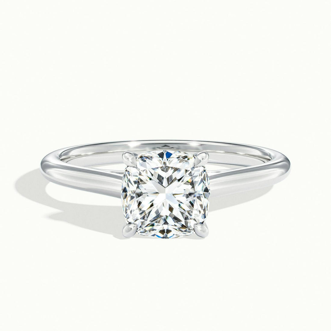 Nadia Cushion Solitaire Engagement Ring