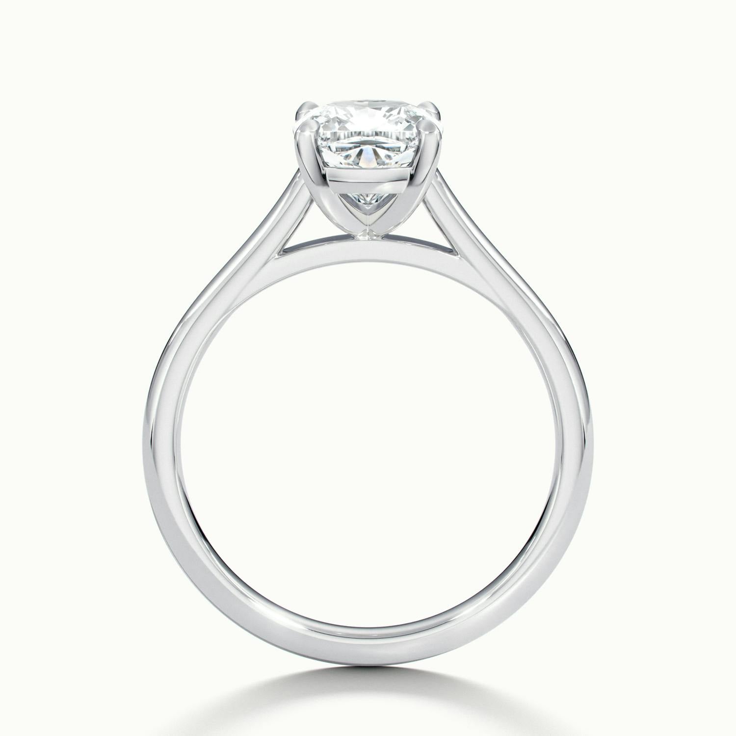 Nadia Cushion Solitaire Engagement Ring