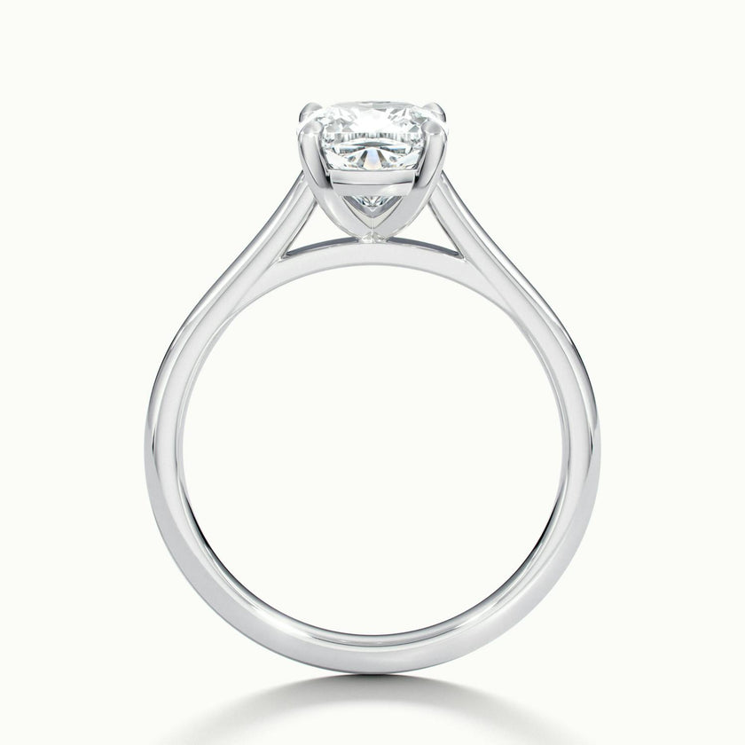 Nadia Cushion Solitaire Engagement Ring