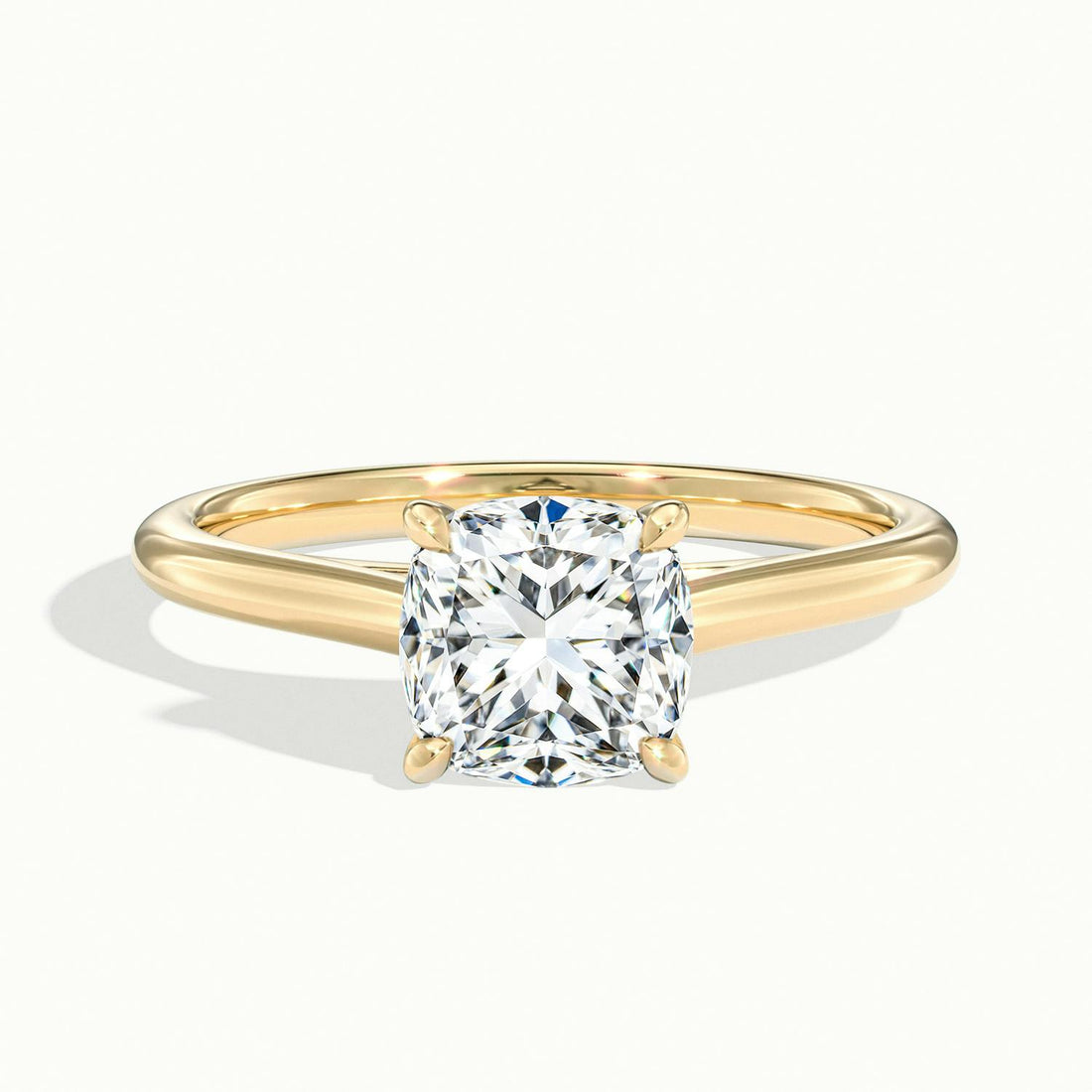Nadia Cushion Solitaire Engagement Ring