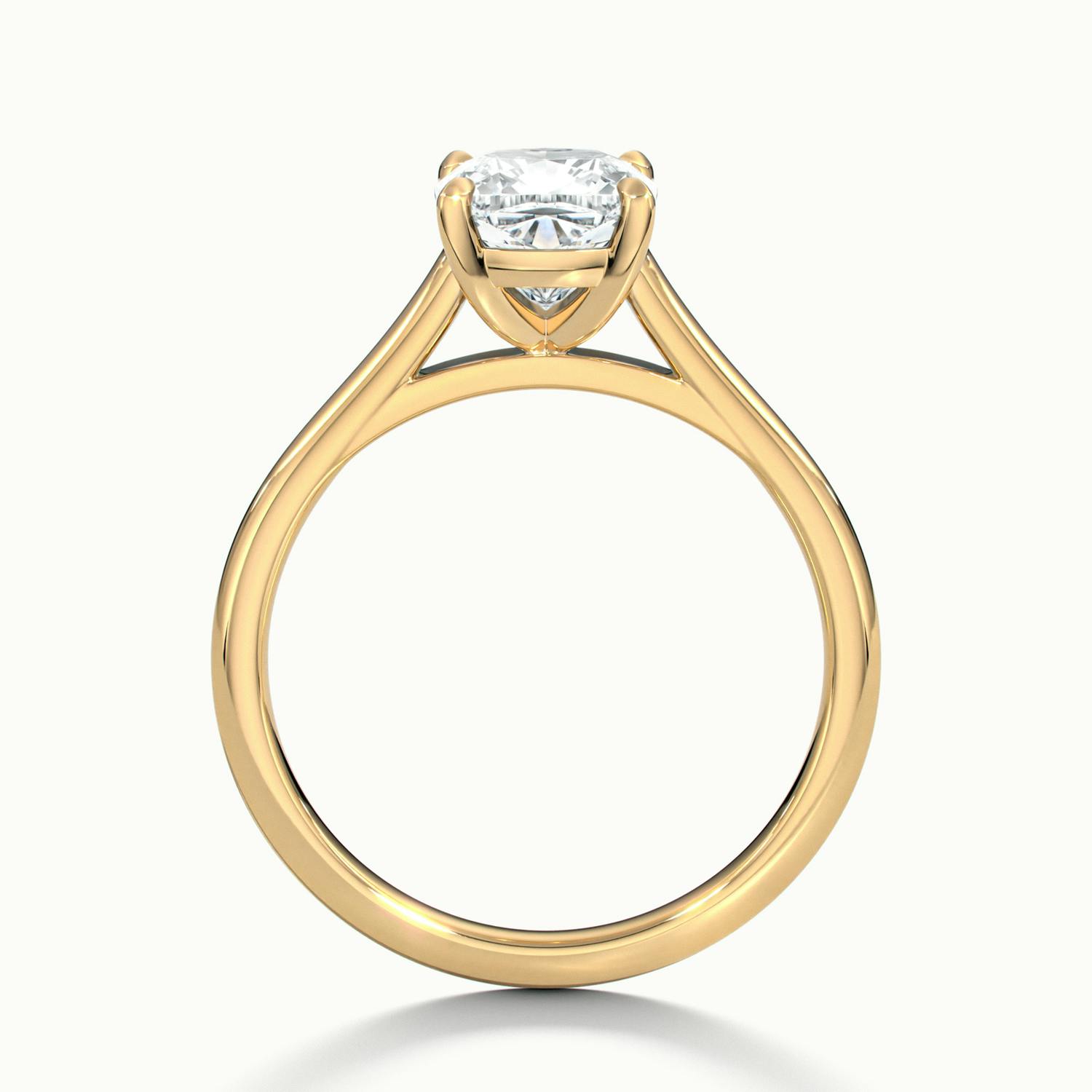 Nadia Cushion Solitaire Engagement Ring