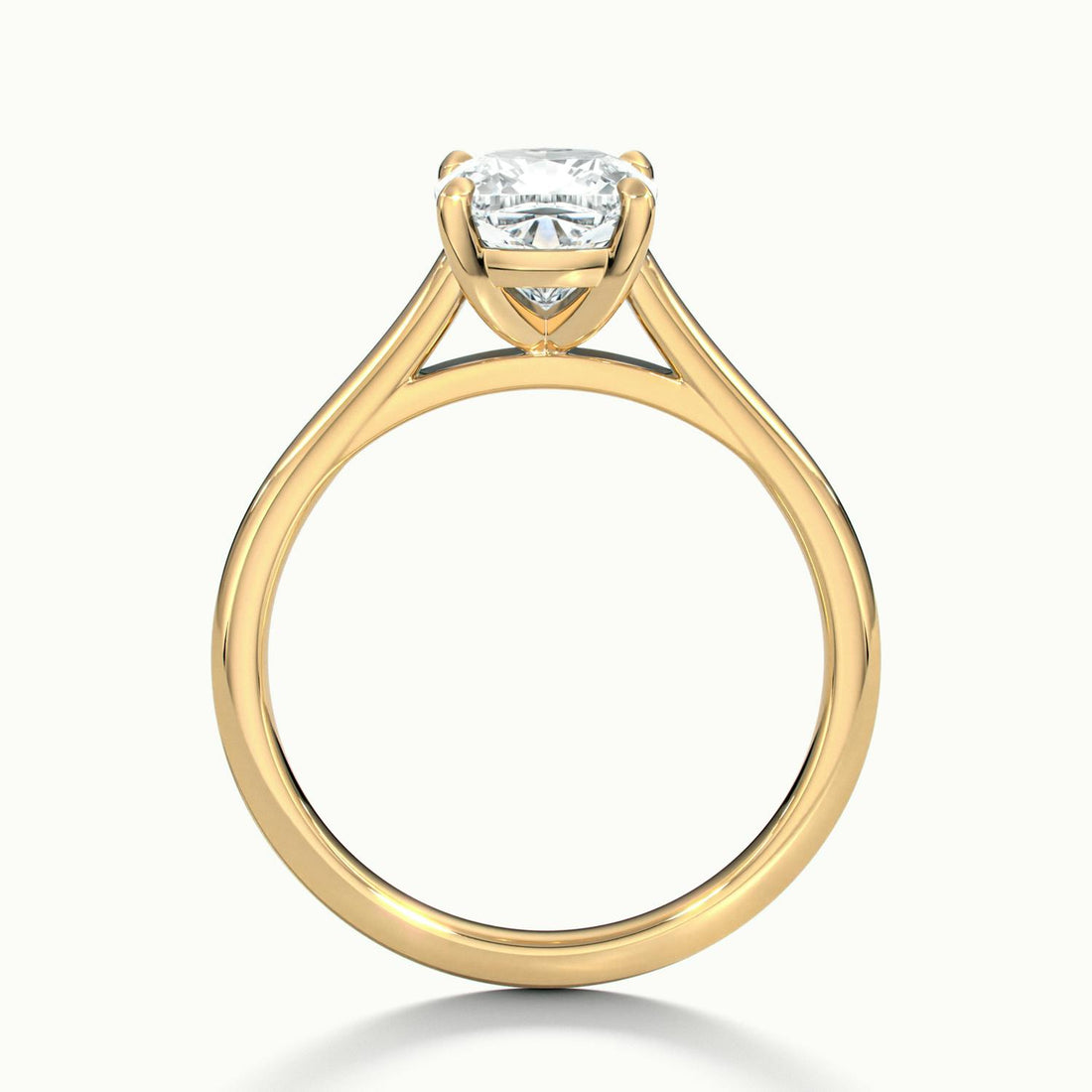 Nadia Cushion Solitaire Engagement Ring