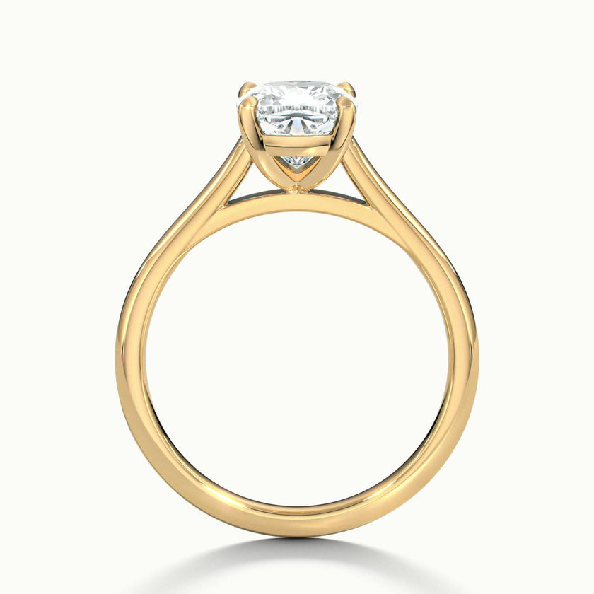 Nadia Cushion Solitaire Engagement Ring