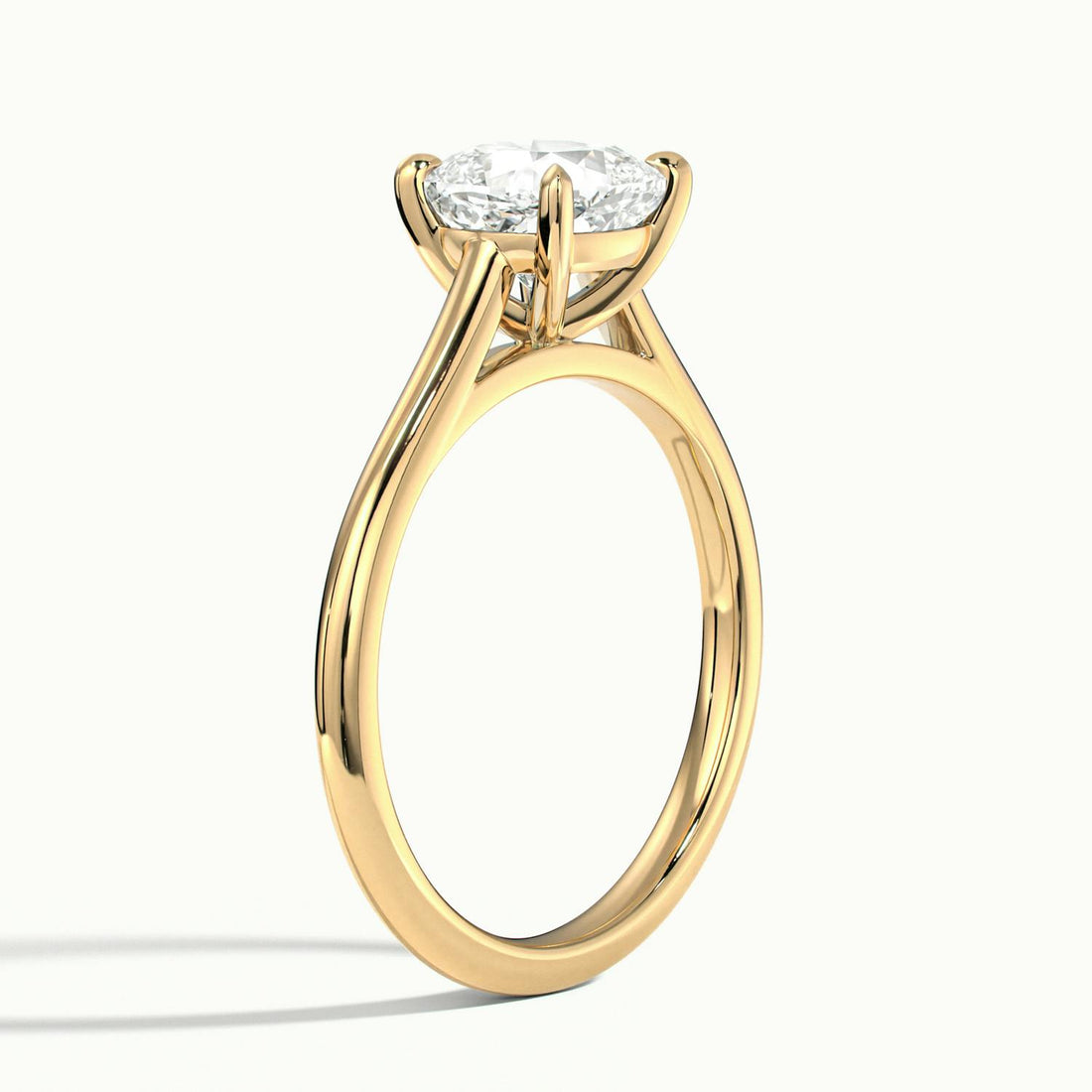 Nadia Cushion Solitaire Engagement Ring