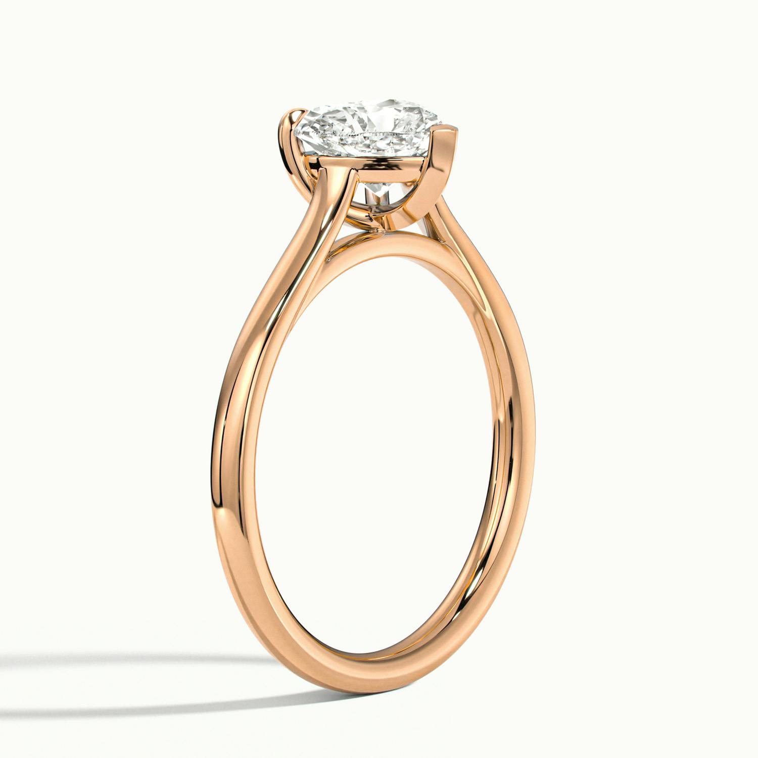 Nadia Heart Solitaire Engagement Ring