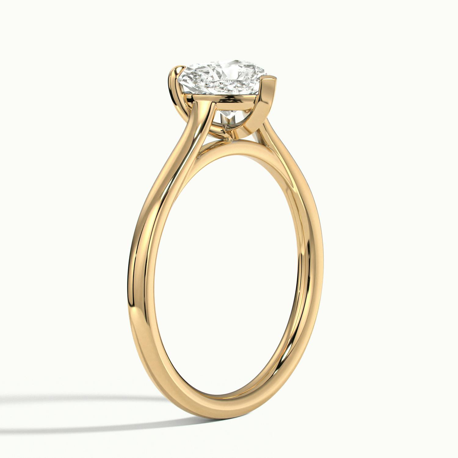 Nadia Heart Solitaire Engagement Ring