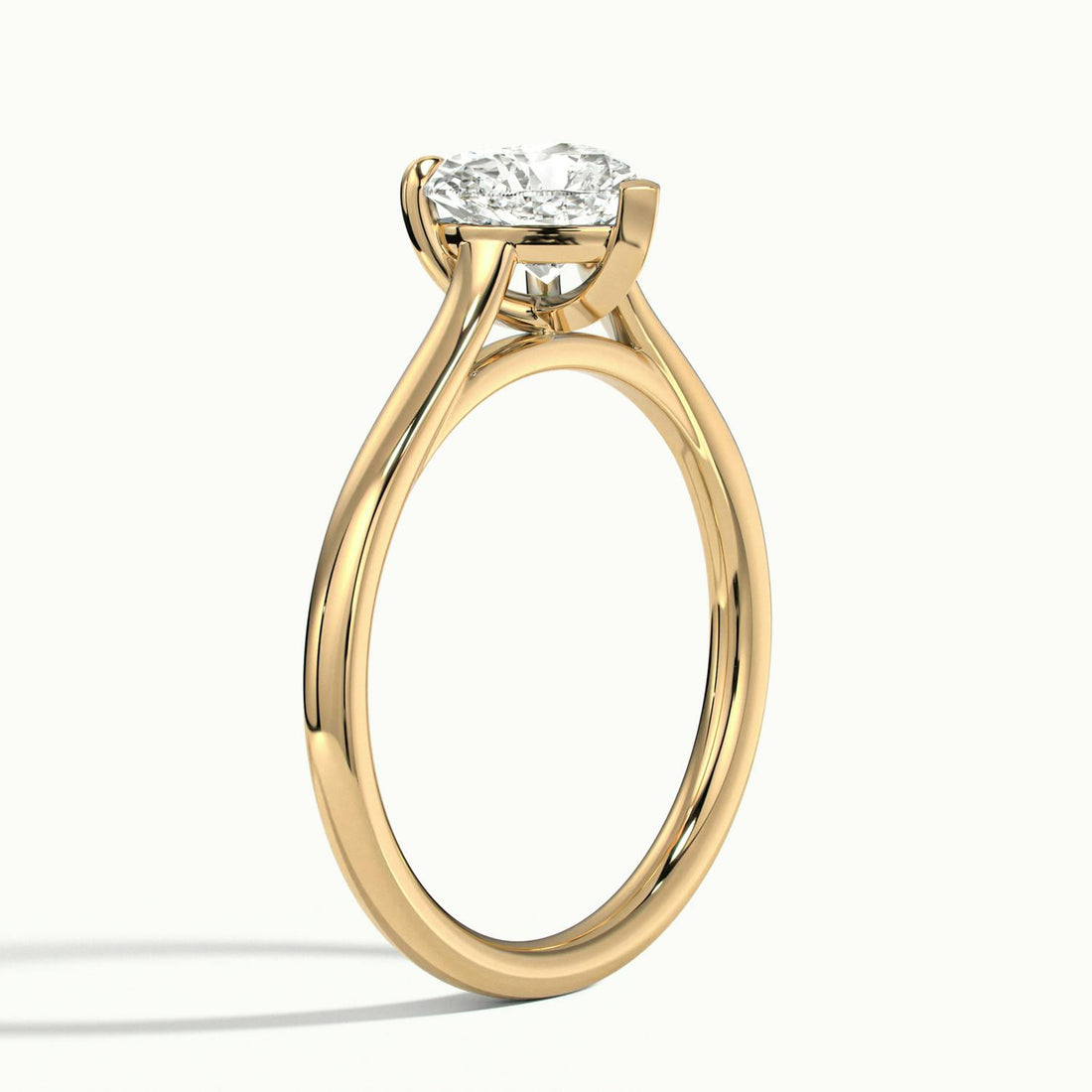 Nadia Heart Solitaire Engagement Ring