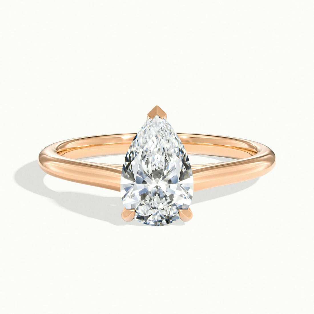 Nadia Pear Solitaire Engagement Ring