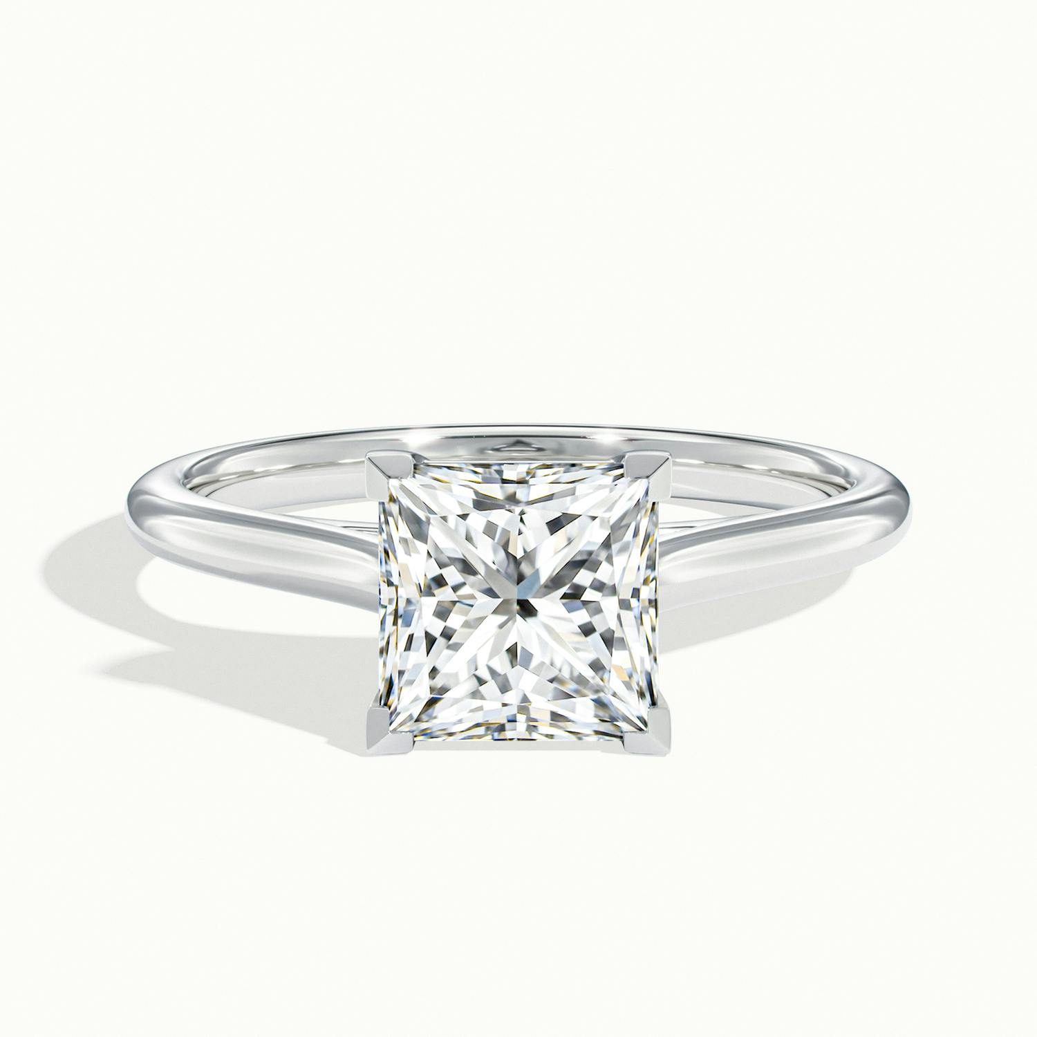 Nadia Princess Solitaire Engagement Ring