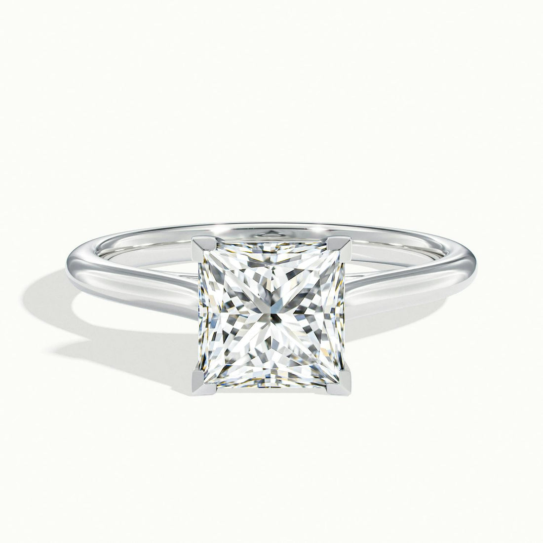 Nadia Princess Solitaire Engagement Ring