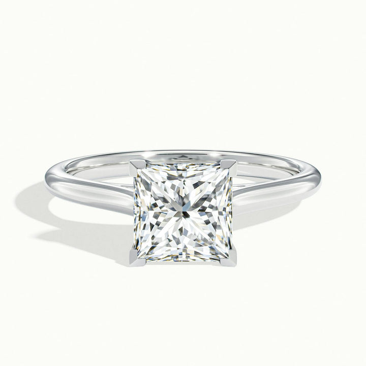 Nadia Princess Solitaire Engagement Ring