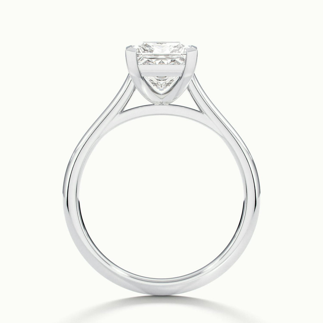 Nadia Princess Solitaire Engagement Ring