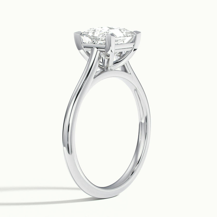 Nadia Princess Solitaire Engagement Ring