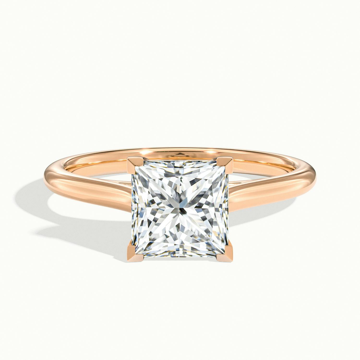 Nadia Princess Solitaire Engagement Ring