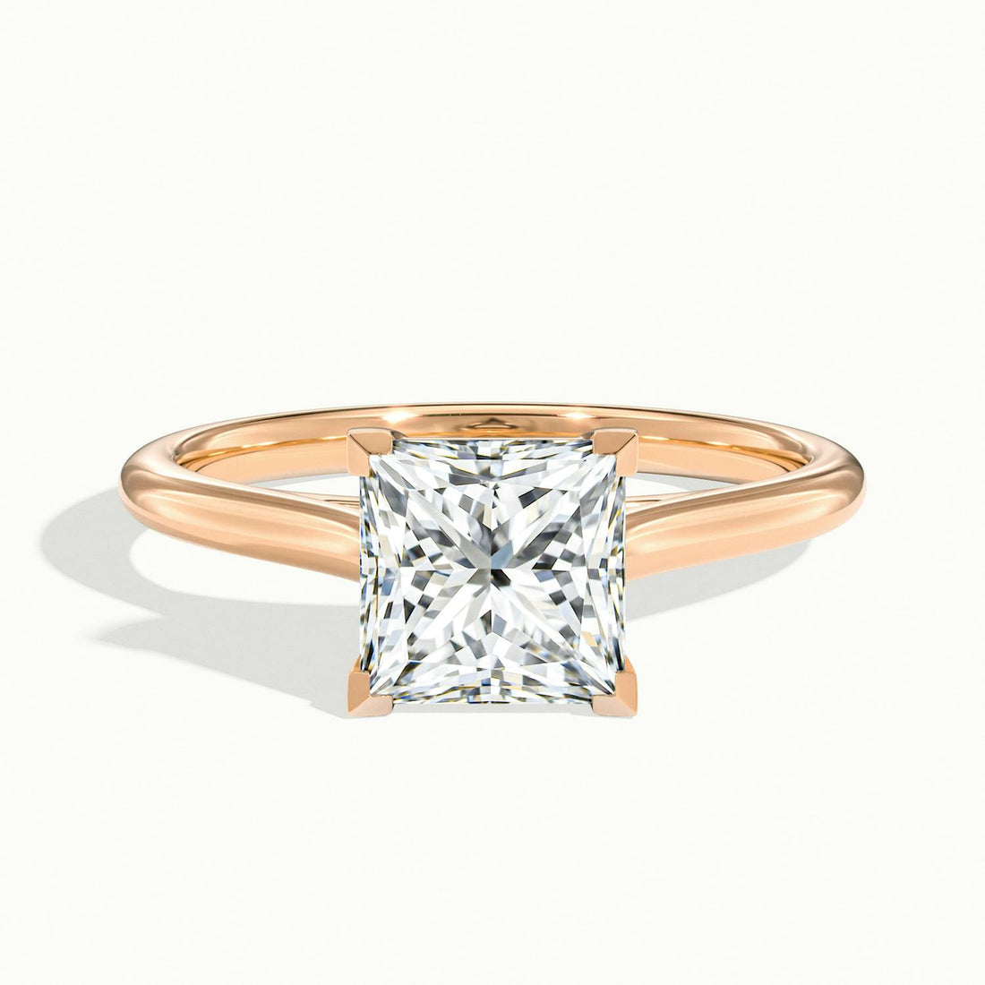 Nadia Princess Solitaire Engagement Ring