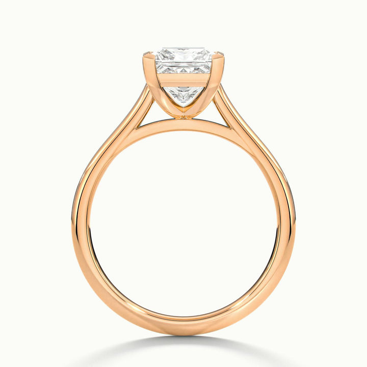 Nadia Princess Solitaire Engagement Ring