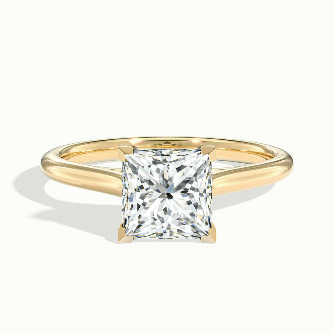 Nadia Princess Solitaire Engagement Ring
