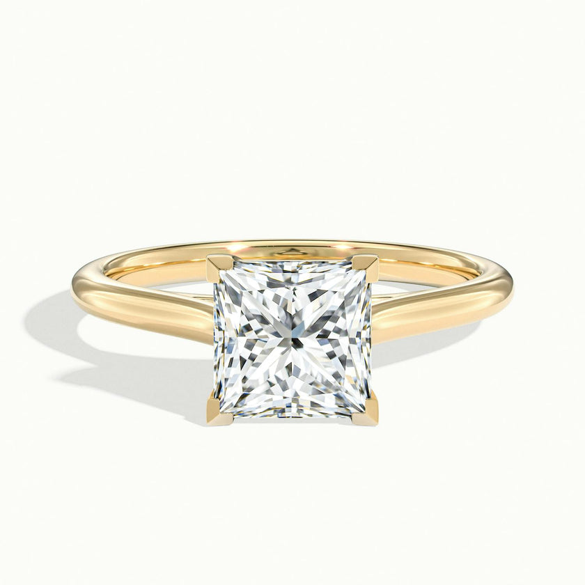 Nadia Princess Solitaire Engagement Ring