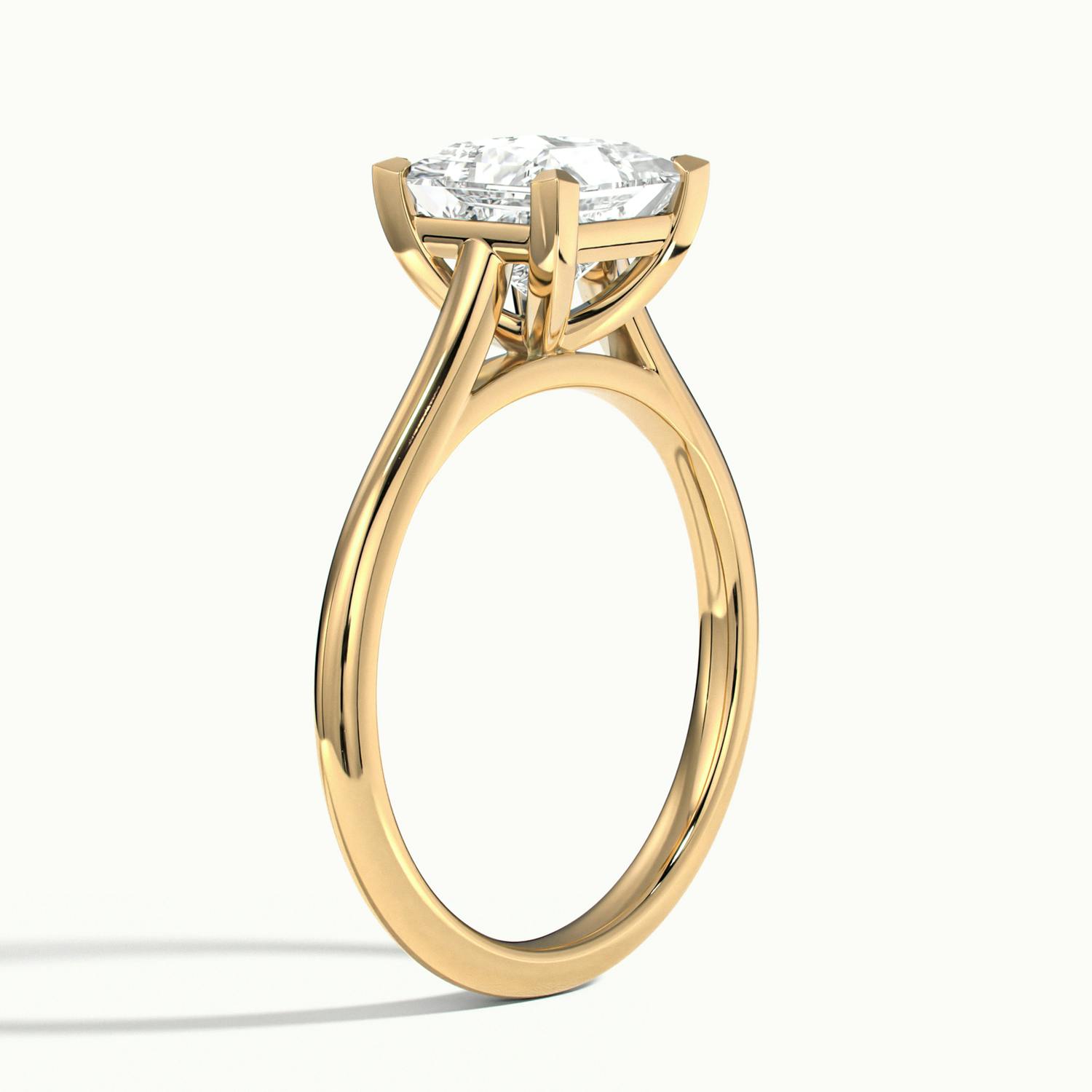 Nadia Princess Solitaire Engagement Ring