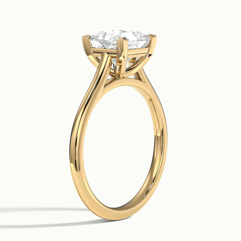 Nadia Princess Solitaire Engagement Ring
