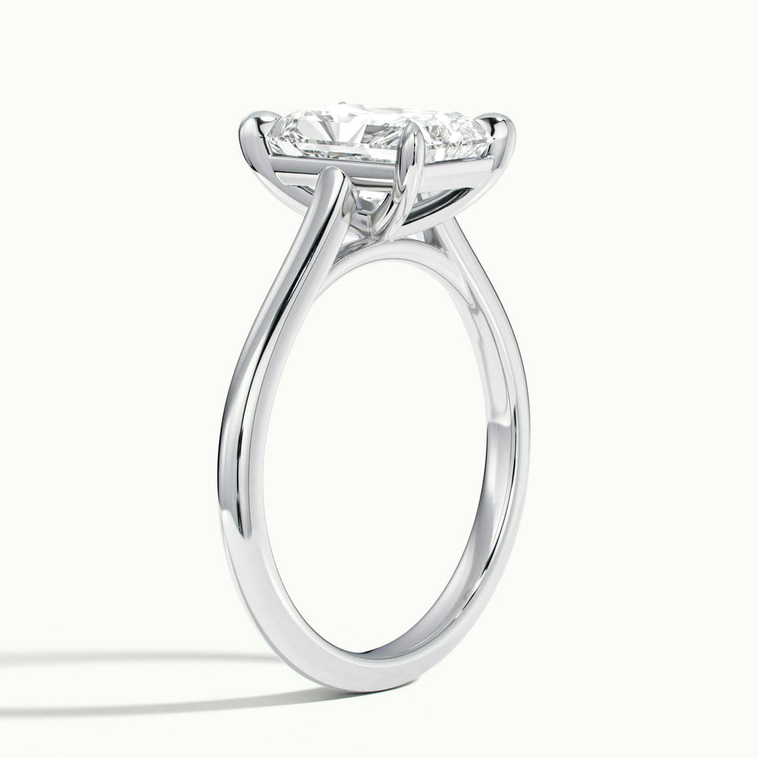 Nadia Radiant Solitaire Engagement Ring