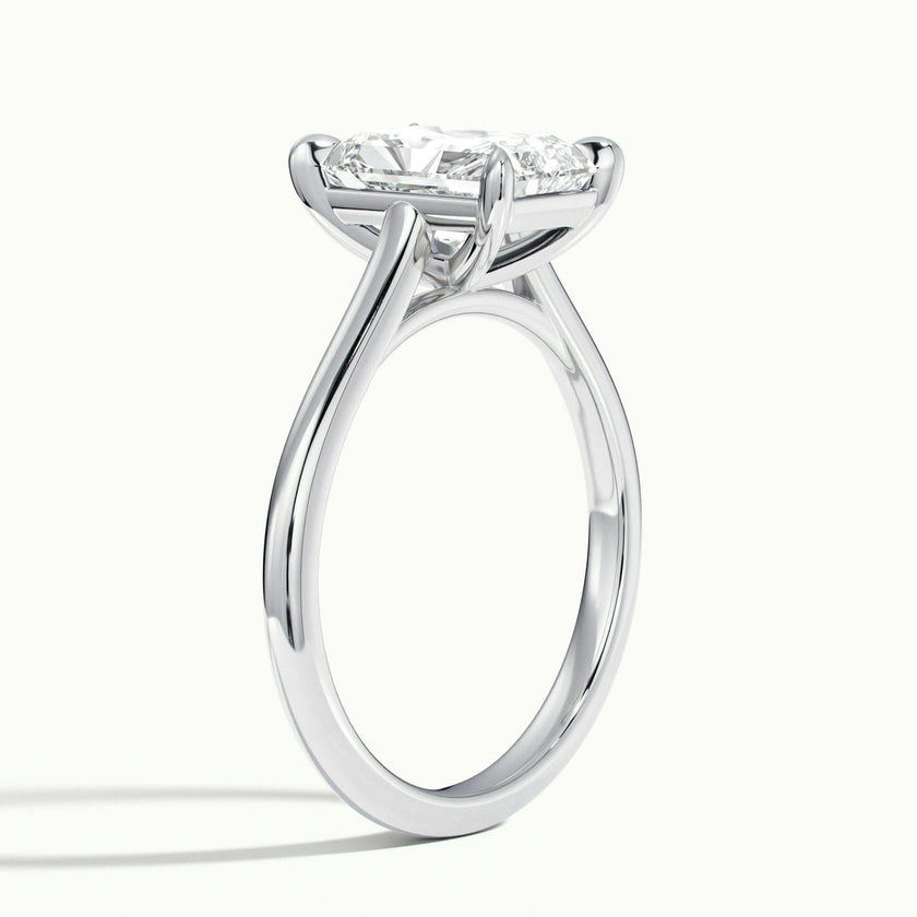 Nadia Radiant Solitaire Engagement Ring