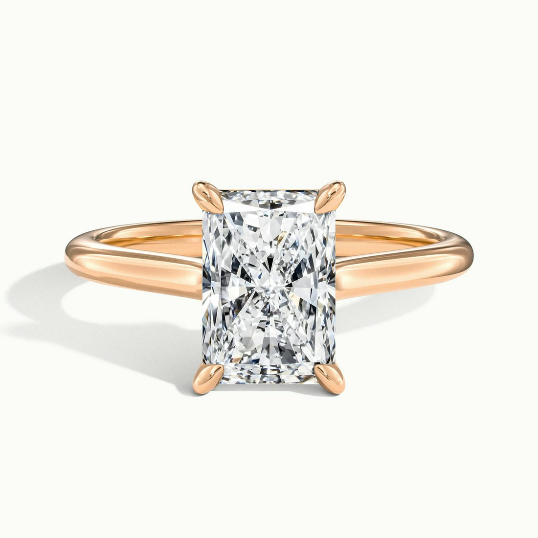 Nadia Radiant Solitaire Engagement Ring