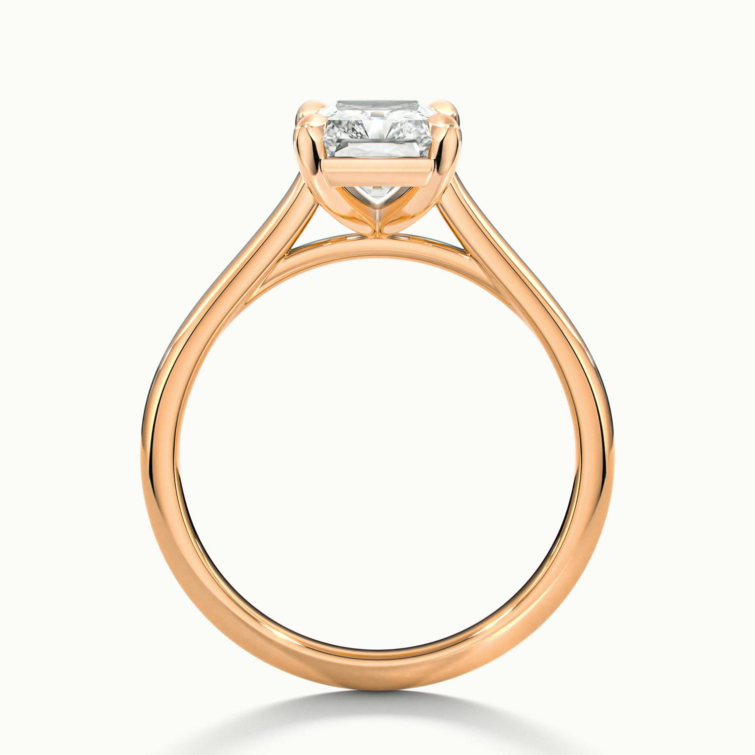 Nadia Radiant Solitaire Engagement Ring