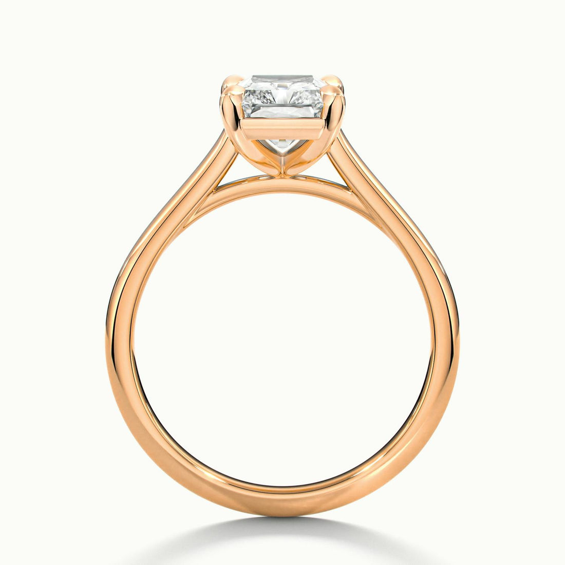 Nadia Radiant Solitaire Engagement Ring