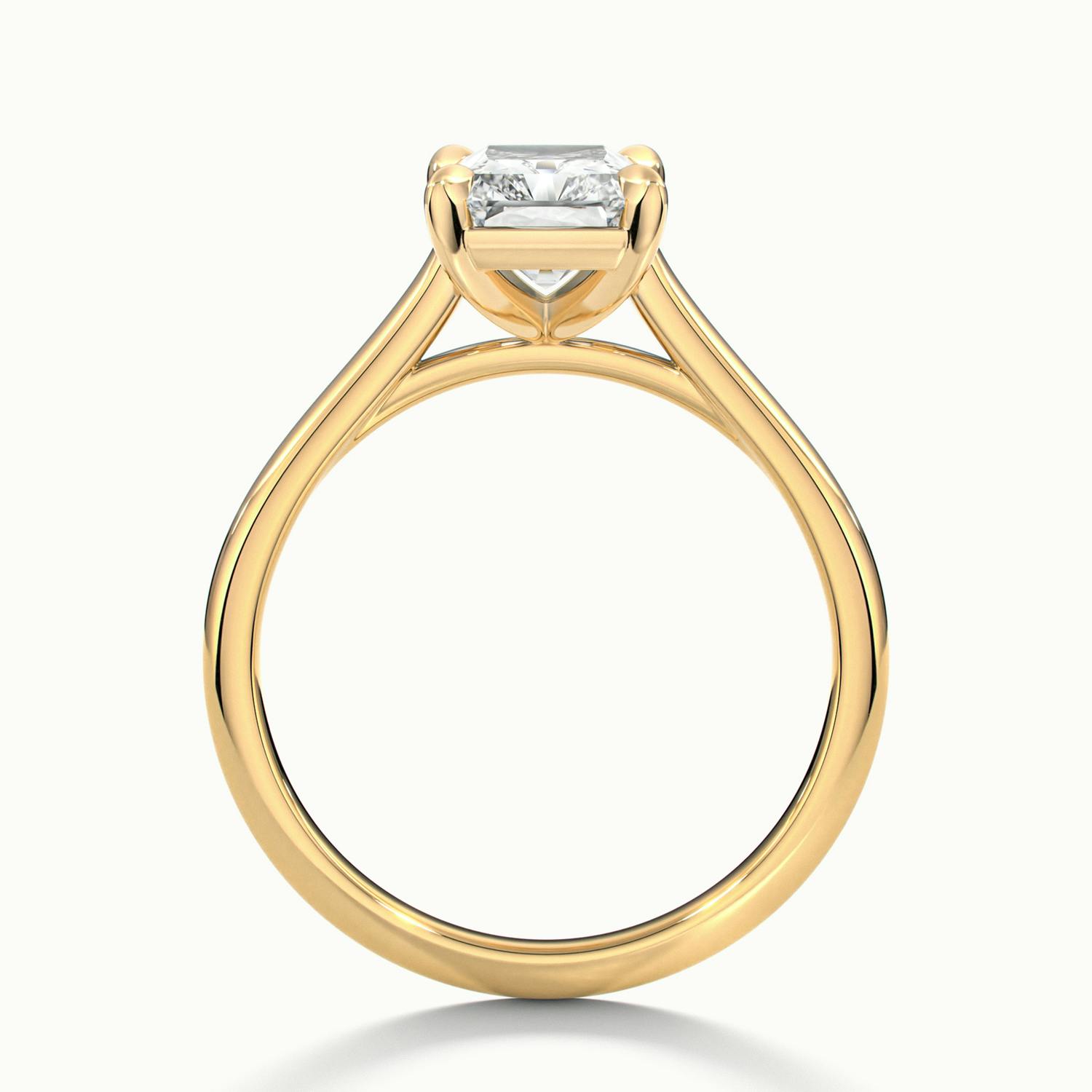 Nadia Radiant Solitaire Engagement Ring