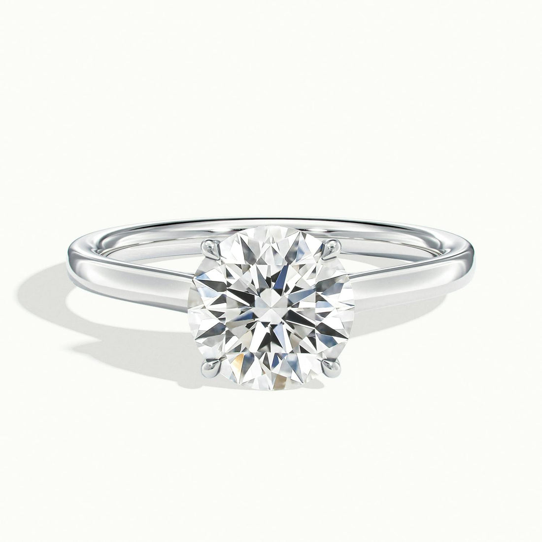Nadia Round Solitaire Engagement Ring