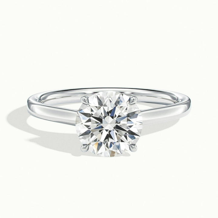 Nadia Round Solitaire Engagement Ring