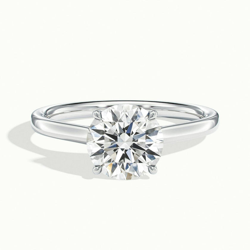 Nadia Round Solitaire Engagement Ring