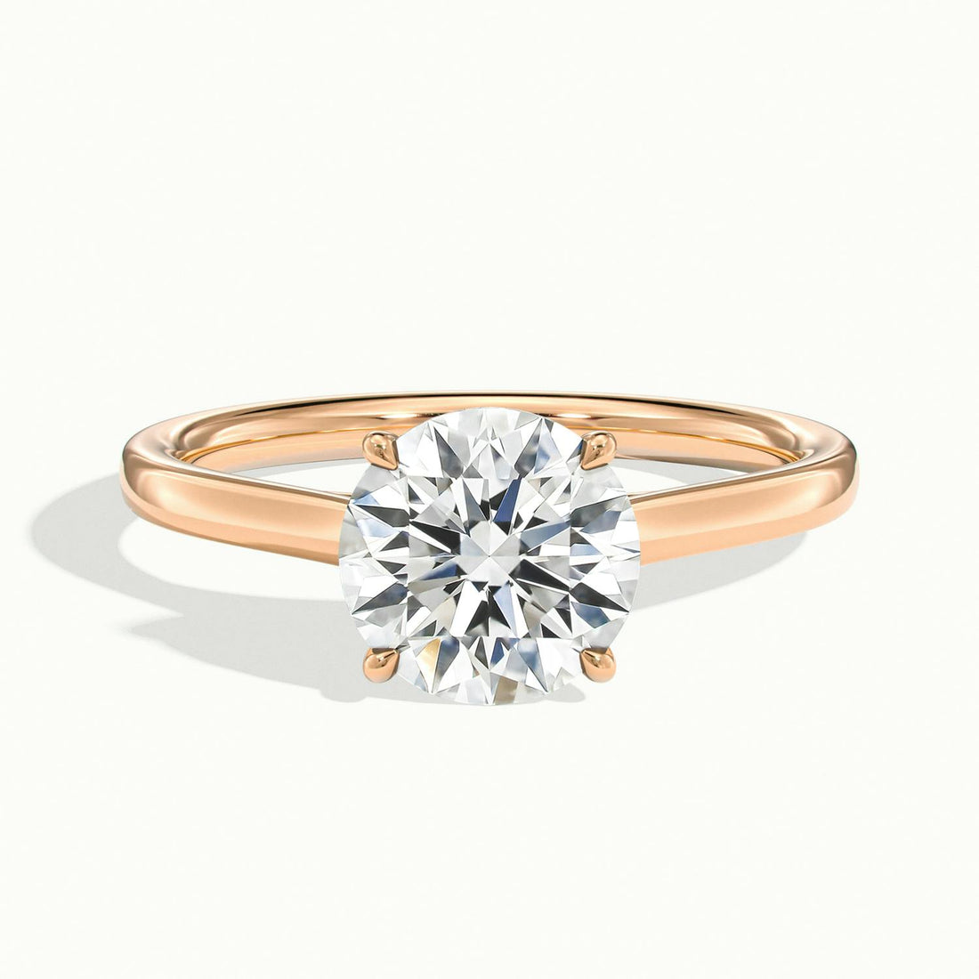 Nadia Round Solitaire Engagement Ring