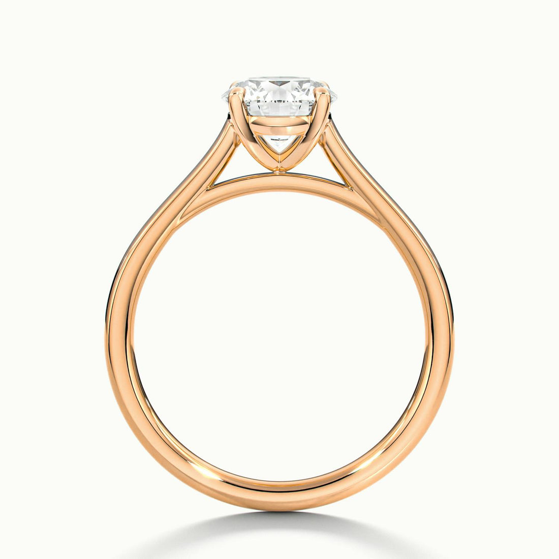 Nadia Cushion Solitaire Engagement Ring
