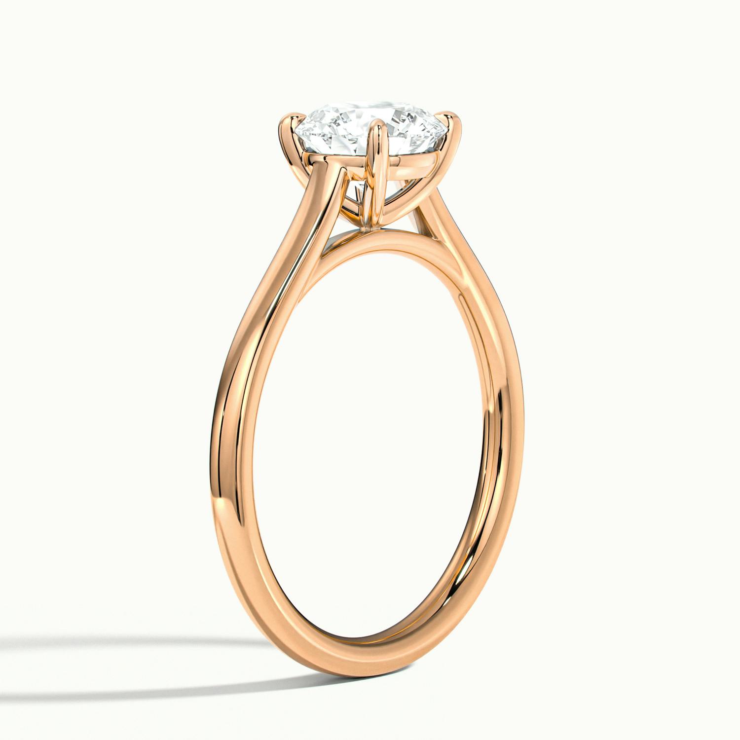 Nadia Round Solitaire Engagement Ring
