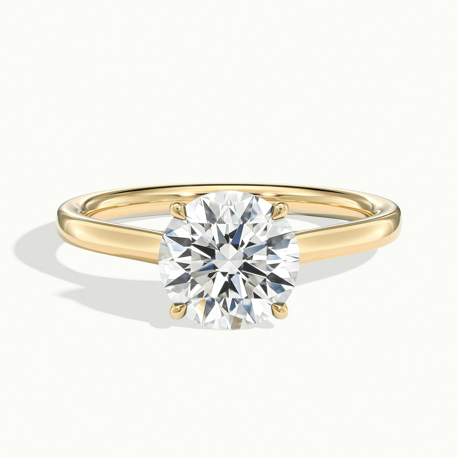 Nadia Round Solitaire Engagement Ring