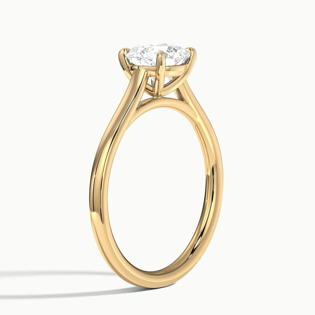 Nadia Round Solitaire Engagement Ring