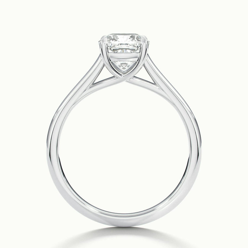 Elara Cushion Solitaire Engagement Ring