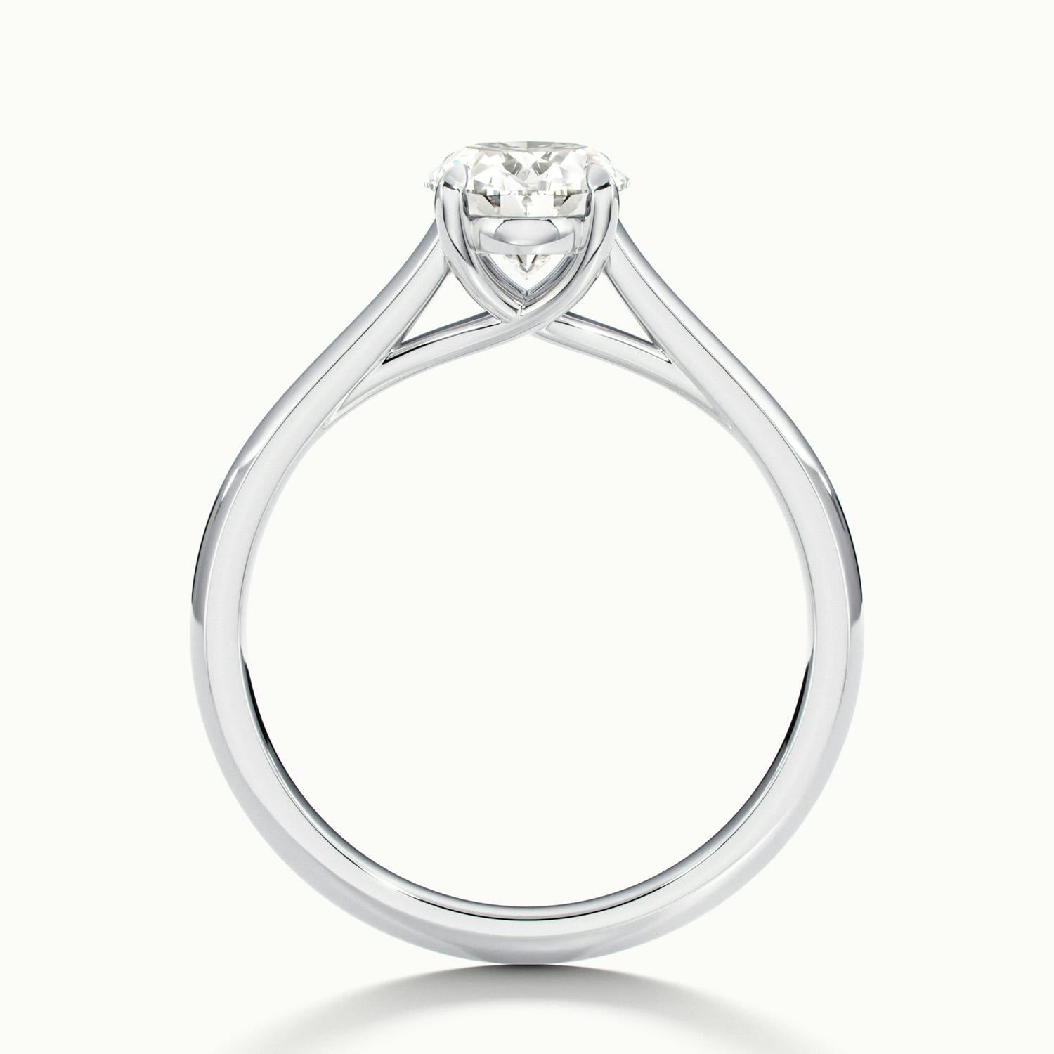 Elara Oval Solitaire Engagement Ring